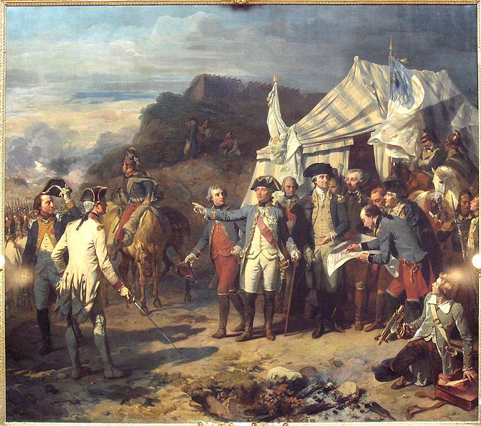 Auguste Couder Siege of Yorktown